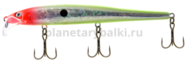 Воблер LureMax KILLKA 110F DR 110мм, 8,6гр., до 2м, цвет 040