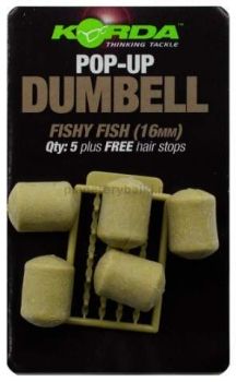 Имитационная приманка KORDA Dumbell Pop-Up Fishy Fish 16мм, 5шт.