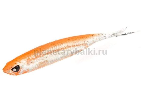 Виброхвост Lucky John 3D Series MAKORA SPLIT TAIL 5.0in 12,7см, цвет 007, 4шт.