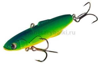 Воблер вертикальный LUCKY JOHN HOTDOG VIB тонущий 80мм, 26гр., цвет 010