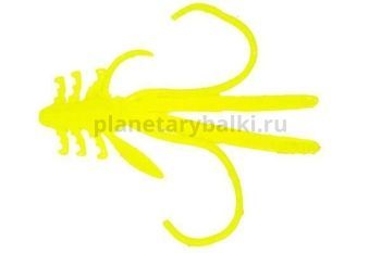 Приманка силиконовая LureMax KRAKEN 2,5'' 6см, Chartreuse 001, 10шт.