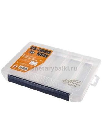 Коробка рыболовная Meiho Versus 3020NSM-C Clear 25,5x19x2,8см