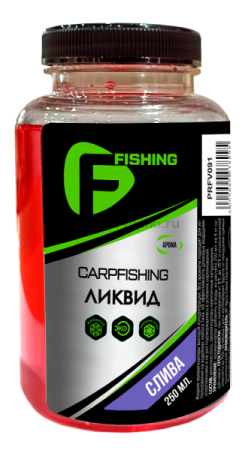 Ликвид F-FISHING CARP Слива 250мл (4)