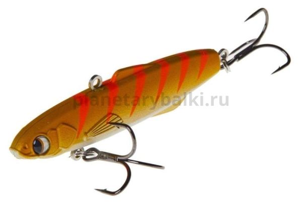 Воблер вертикальный LUCKY JOHN HOTDOG VIB тонущий 80мм, 26гр., цвет 024