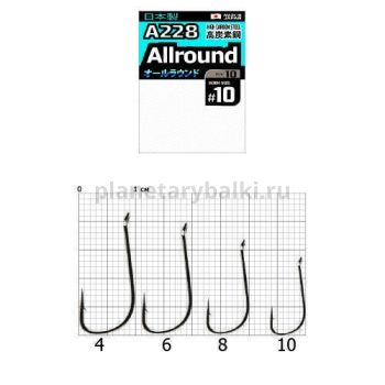 Крючки Cobra Pro AIIROUND A228 №6, 7шт.