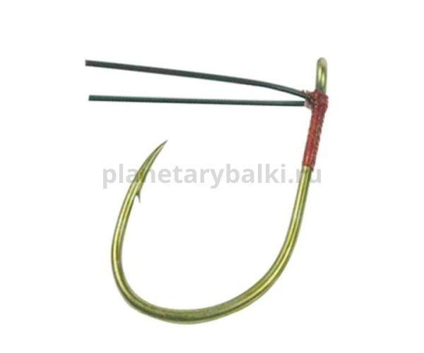 OWNER Крючок Weedless Wacky Hook green №1/0 4шт