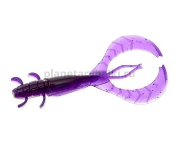 Рак FLAGMAN FL Craw 2,5" 12см, #0531 Violet/Pearl White, 6шт.