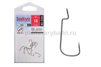 Крючки Saikyo BS-3324 BN №14, 10шт.