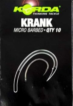 KORDA Крючок Krank №2 с бородкой 10шт