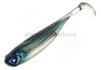 Виброхвост Lucky John 3D Series MAKORA SHAD TAIL 3.0in 7,6см, цвет 001, 7шт.