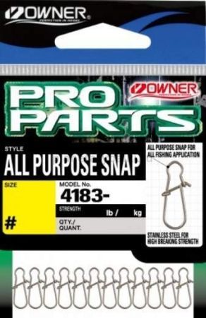 OWNER Застежка All Purpose Snap №2 12шт