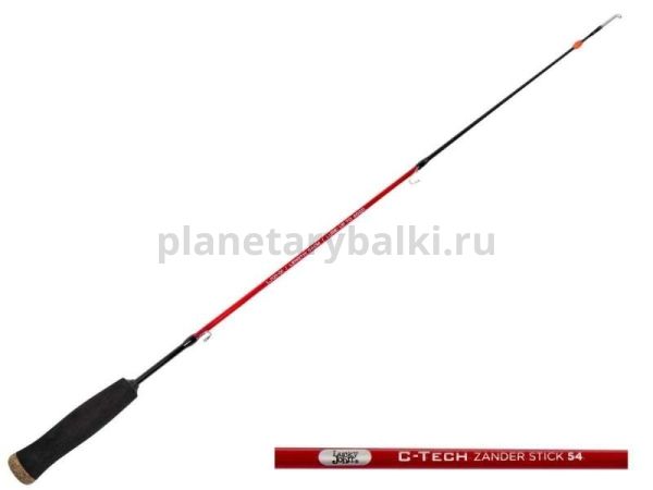 Удилище зимнее Lucky John C-TECH ZANDER STICK 0,54м, тест до 40гр.