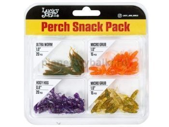 Твистеры и слаги Lucky John Pro Series Perch Snack Pack 02 SET/Mix Pack
