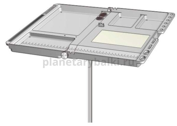 Складной многофункциональный стол рыбака STONFO 44,5х35х2см