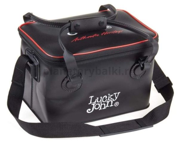 Сумка рыболовная с коробками Lucky John EVA 33х22х20см