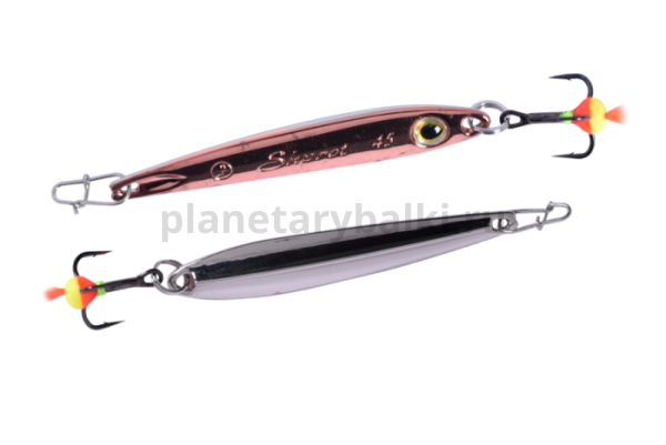 Блесна вертикальная ECOPRO Shprot 45мм, 3,5гр., цвет S/C