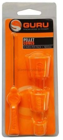 Игла для насадки Guru Speedmesh Needle + конусы для пеллетса Pellet Cones