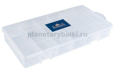 Коробка рыболовная Волжанка 22,5х11,5х3,5см