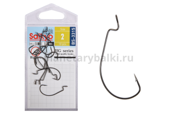 Крючки Saikyo BS-3315 BN №2, 10шт.