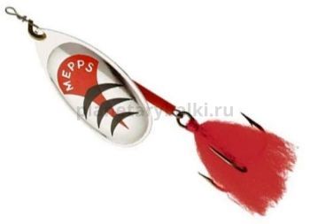 Блесна вращающаяся MEPPS Winner №5, 7гр., цвет 7г AG блистер