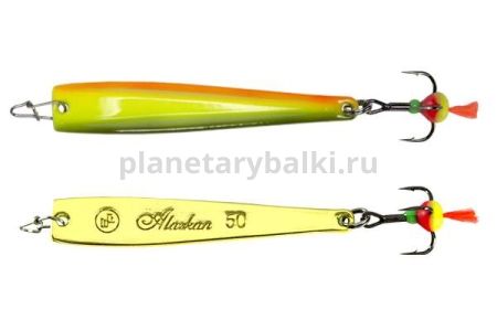 Блесна вертикальная ECOPRO Alaskan 60мм, 7,5гр., цвет FRG
