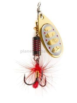 Блесна вращающаяся Lucky John BONNIE BLADE №3, 6.4гр., цвет 002 в блистере