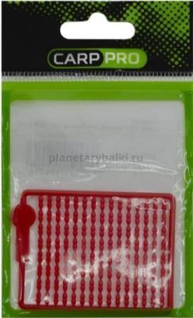 Стопор для бойлов Carp Pro мини красный, 120шт.