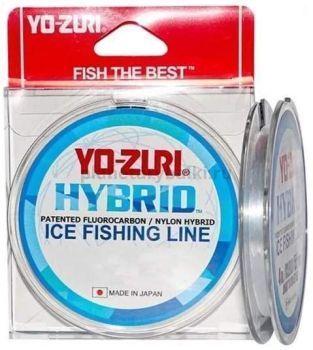 Монофильная леска Yo-Zuri Hybrid Ice 50м, 0,203мм, 1,81кг, 4lbs Clear 