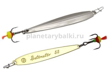 Блесна вертикальная ECOPRO Detonator 75мм, 9гр., цвет SG