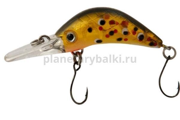 Воблер LureMax SENPAI 30F SSR, 30мм, 1,8гр., 0,1-0,5м, цвет 109