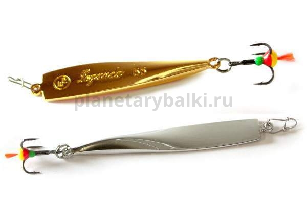 Блесна вертикальная ECOPRO Legenda 80мм, 12гр., цвет SC