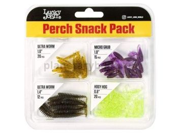 Твистеры и слаги Lucky John Pro Series Perch Snack Pack 01 SET/Mix Pack