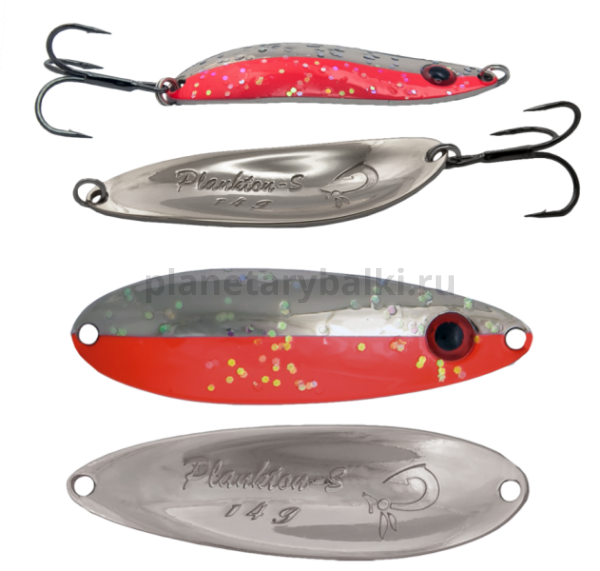 Блесна колеблющаяся LureMax Plankton-S, 68мм, 14гр., цвет 49