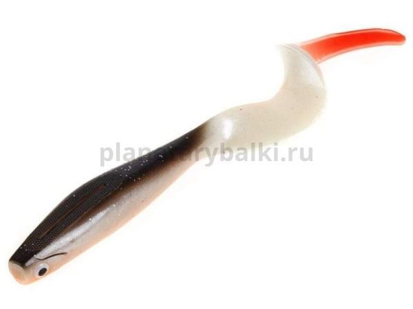 Твистер Lucky John 3D BBS Series KUBIRA FIRE TAIL 9,0in 22,86см, цвет PG18, 1шт.