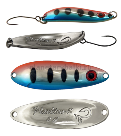 Блесна колеблющаяся LureMax Plankton-S, 40мм, 5гр., цвет 42