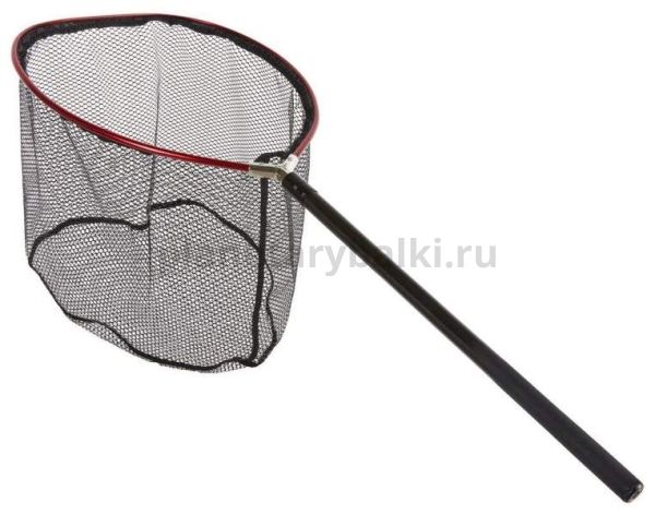 Подсачник разборный Lucky John телескопический, 162x40х45см прорезиненный