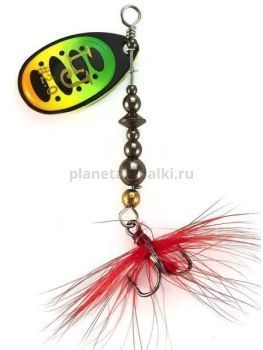 Блесна вращающаяся Lucky John BONNIE BLADE №2, 4.3гр., цвет 008 в блистере