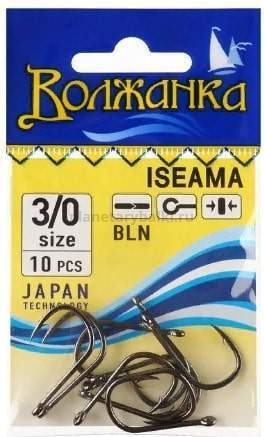 Крючки "Волжанка" Iseama #10 (10шт/уп)