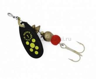 Блесна вращающаяся MEPPS Black Fury Chartreuse №1, 3,5гр., цвет NR