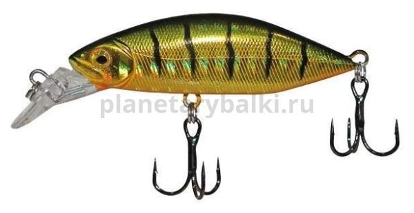 Воблер LureMax CRASH MINNOW 55S, 55мм, 7гр., 0,8-1,4м, цвет 014