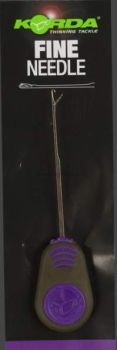 Игла для бойлов KORDA Fine Latch Needle Purple Handle