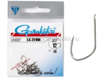 Крючки Gamakatsu LS-2210B HOOKS BRONZE разм. 12 25шт.