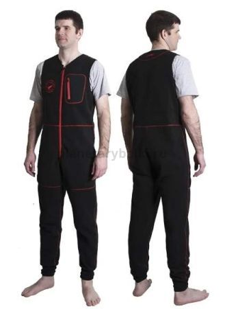 Полукомбинезон флисовый Alaskan River Ranger Bib, цвет черный, размер XL