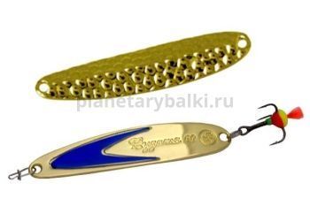 Блесна вертикальная ECOPRO Судачья синий флекс 60мм, 10гр, цвет GBGBF