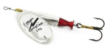 Блесна вращающаяся MEPPS Aglia Long Cast №5, 24гр., цвет AG