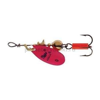 Блесна вращающаяся Mepps AGLIA FLUO 1, 3,5гр., цвет Red