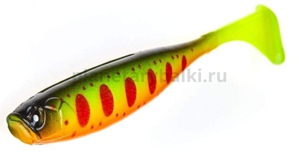 Виброхвост Lucky John 3D Series BASARA SOFT SWIM 5.0in 12,7см, цвет PG01, 4шт.
