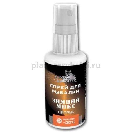 Спрей Sonik Baits 0.05л ЗИМНИЙ МИКС Цитрус