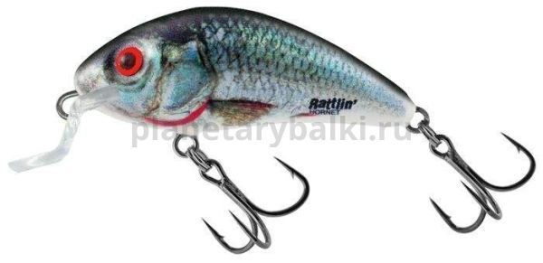 Воблер плавающий Salmo HORNET RATTLIN F 45мм, 6гр., 1,8-3,4м, цвет HRD