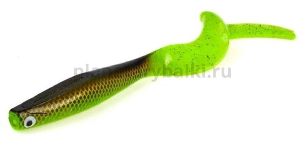 Твистер Lucky John 3D BBS Series KUBIRA FIRE TAIL 7,0in 17,5см, цвет PG45, 1шт.
